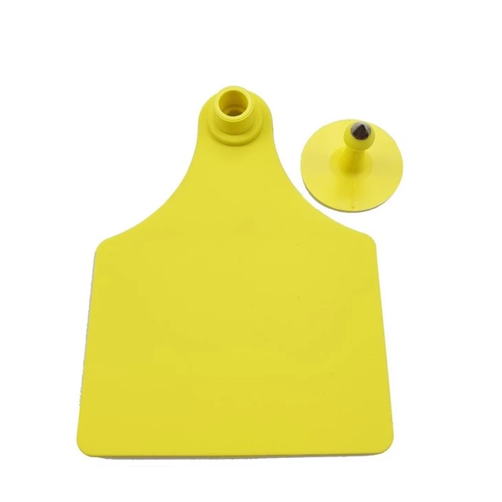 OEM Laser-Printed UHF RFID Cattle Ear Tag for Livestock Identification
